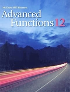 McGraw-Hill Ryerson Advanced Functions 12